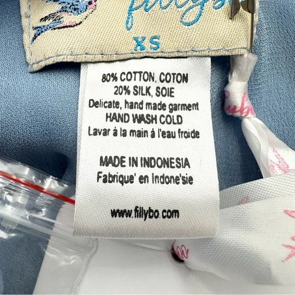 Fillyboo Lotus Duster Maxi Dress in Rain Song Blue - Picture 8 of 16